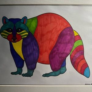 Black and white brought to life  
Colorful Animal Print
Bright and Bold